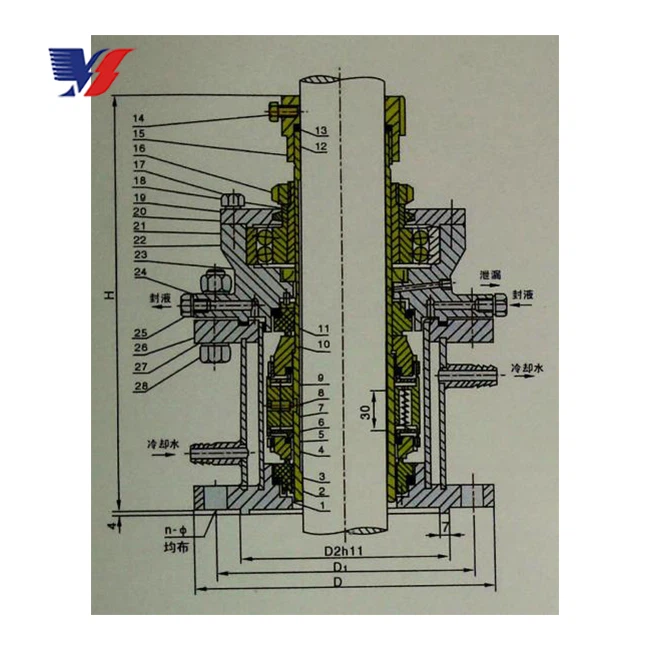 Double Mechanical Seal For Agitator